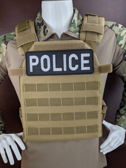 11x14" Armor Plate Carrier Vest with Level 3A, 3, or 4 Armor Plates