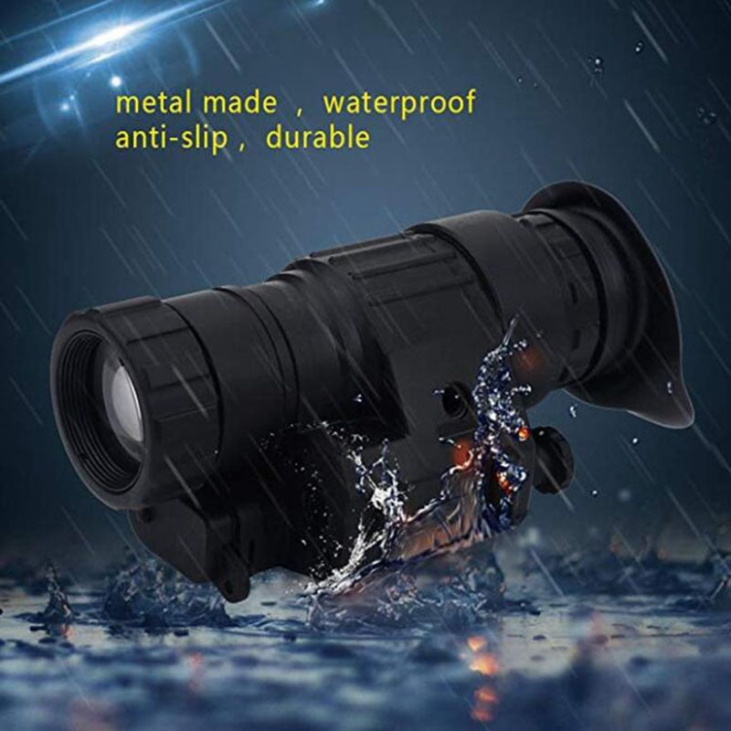 PVS-14 Head Mounted Shimmering Infrared Monocular Night Vision Telescope