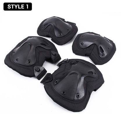 Tactical Combat Knee & Elbow Protective Pads Guard Set