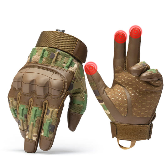 Outdoor Riding 5 Finger Touch Screen CS Fighting Tactical Gloves