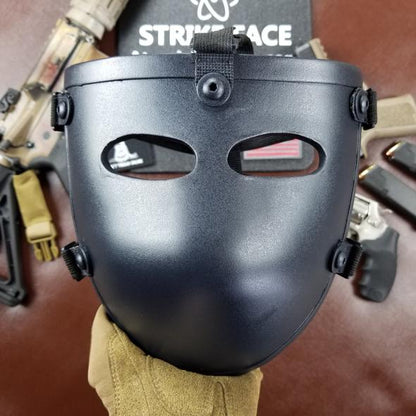 Atomic Defense Half Face Bulletproof Mask for Helmets | NIJ Level IIIA+