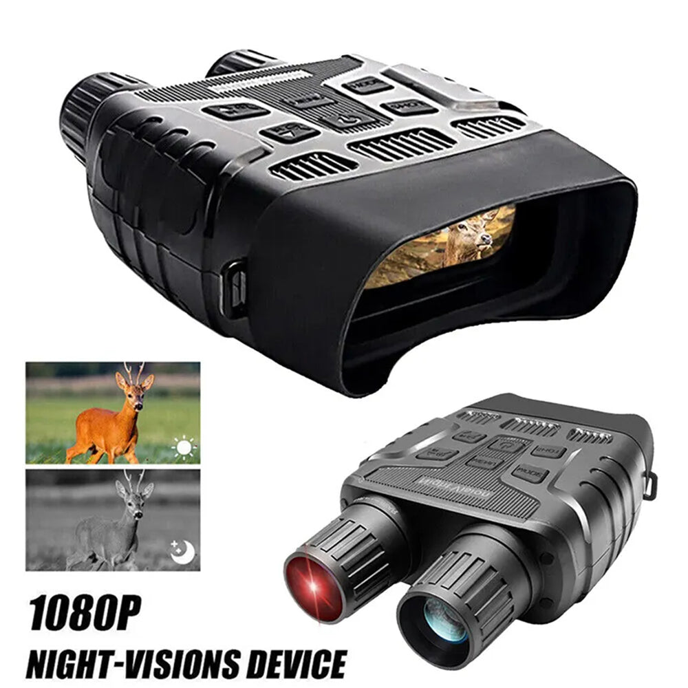 HD Zoom Video Recording Digital Night Vision Goggles Hunting Infrared Binoculars Scope