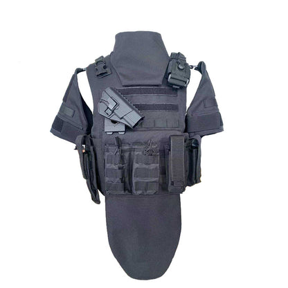 1000D Oxford Full Protective Level IV Black Body Armor