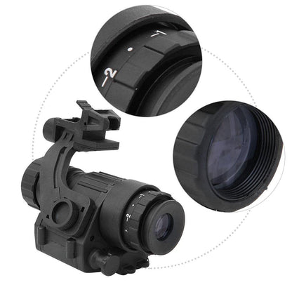 PVS-14 Head Mounted Shimmering Infrared Monocular Night Vision Telescope