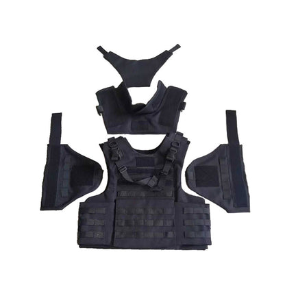 1000D Oxford Full Protective Level IV Black Body Armor