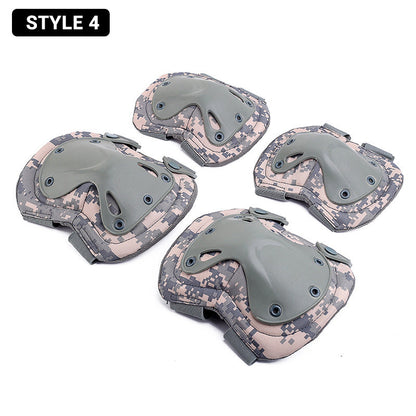 Tactical Combat Knee & Elbow Protective Pads Guard Set