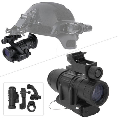 PVS-14 Head Mounted Shimmering Infrared Monocular Night Vision Telescope