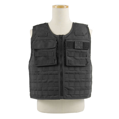 NIJ IIIA .44 MOLLE System Outwear Bulletproof Vest with Zipper Design