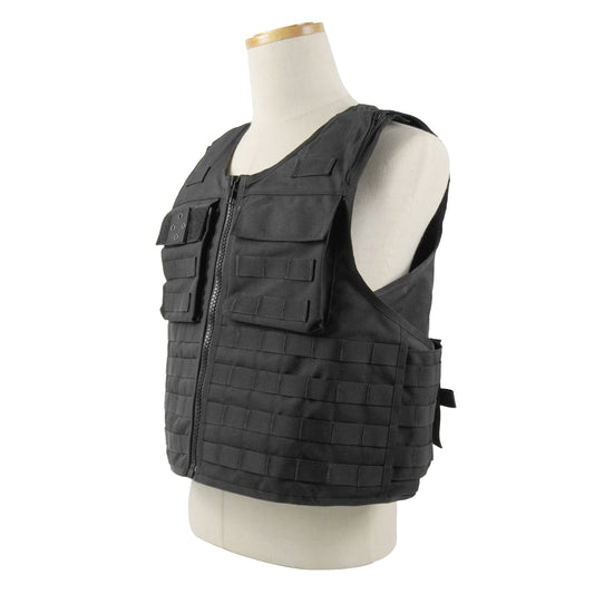 NIJ IIIA .44 MOLLE System Outwear Bulletproof Vest with Zipper Design