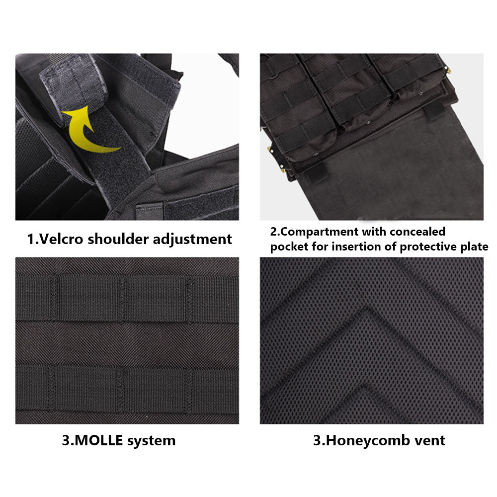 Lightweight Tactical Combat Vest Tactical Gear