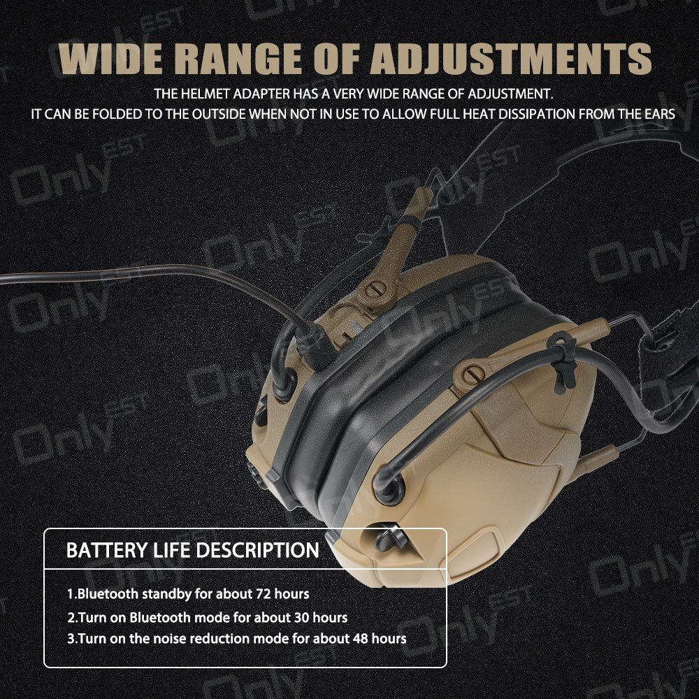 Bluetooth Noisecanceling Tactical Headset