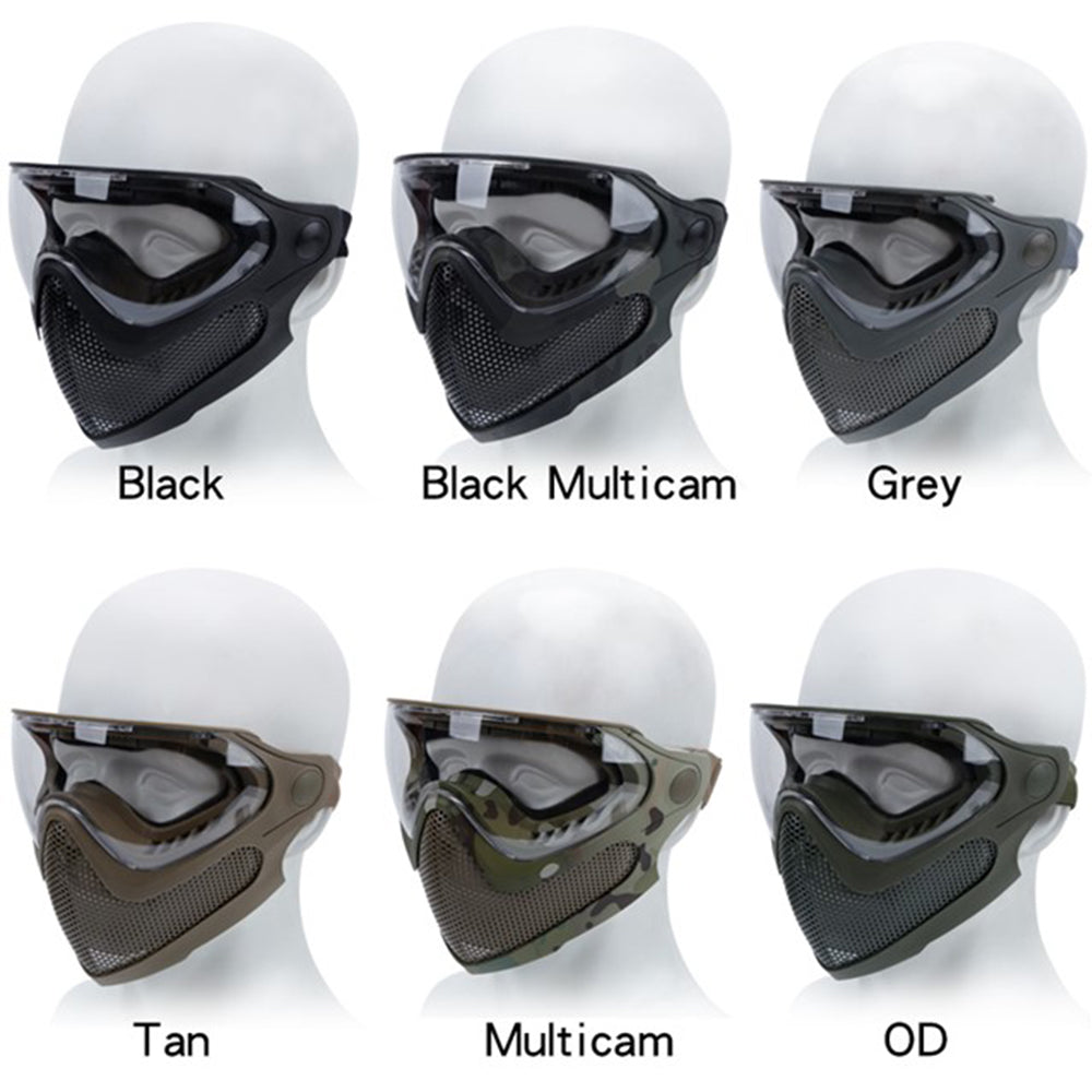 Tactical Pilot Mask (Steel mesh version)