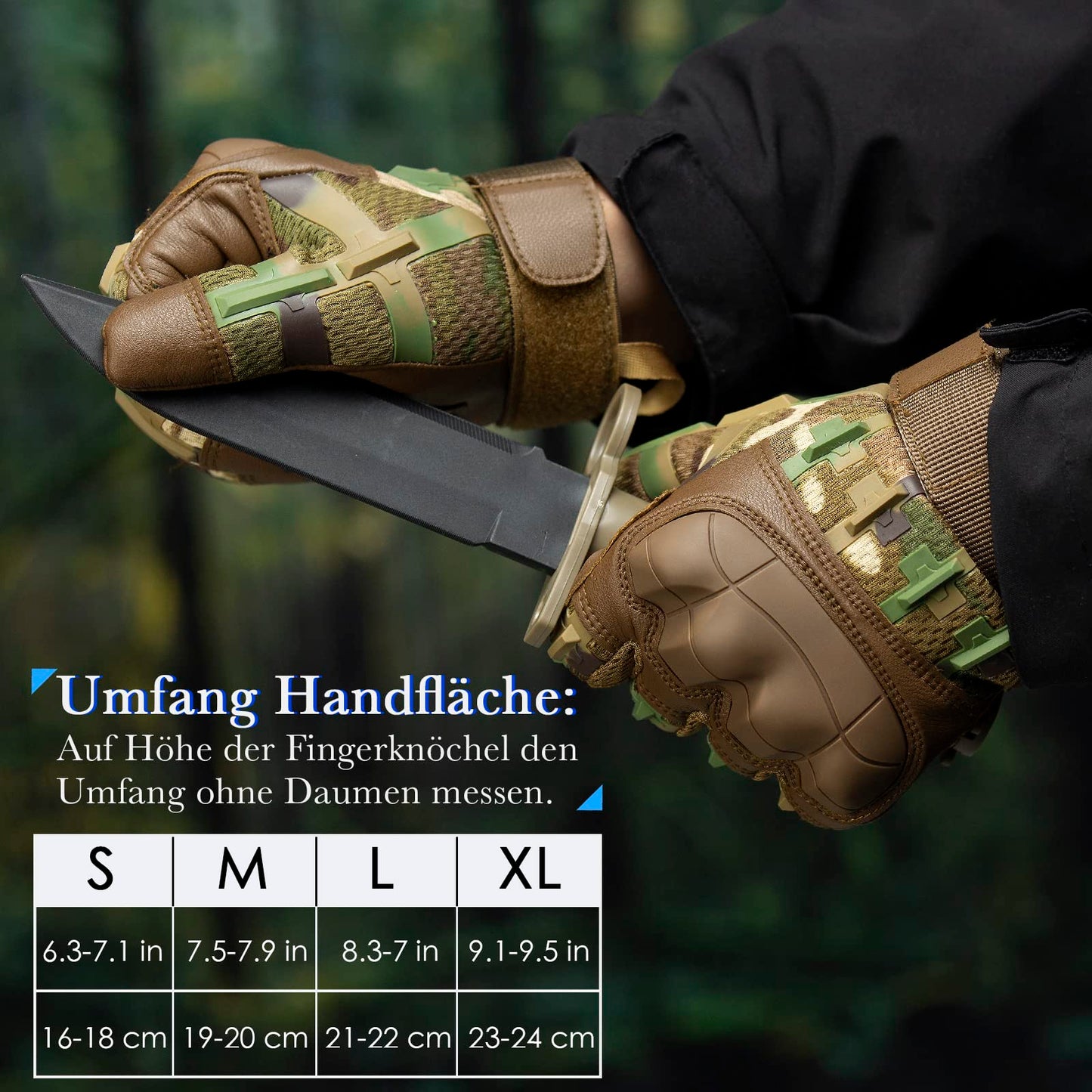 Outdoor Riding 5 Finger Touch Screen CS Fighting Tactical Gloves