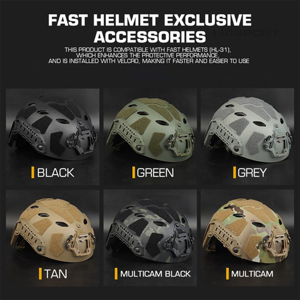 The Protective Plate For Fast Sf Super High Cut Helmet (Lightweight Version)