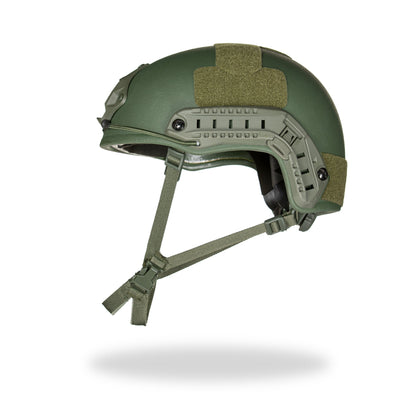 Ballisticarmorcopro.com High Cut III-A Balistic Helmet w/ Side Rails & NVG