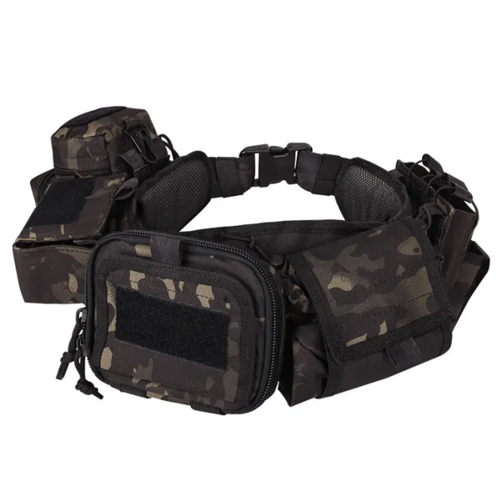 Molle Tactical Waist Pack Outdoor Combination Belt Kit