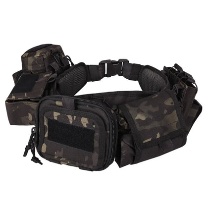 Molle Tactical Waist Pack Outdoor Combination Belt Kit