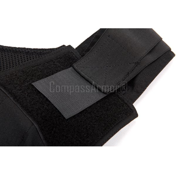 LIGHT-WEIGHT CONCEALED BULLETPROOF VEST WITH DUAL POUCHES BPV-PC1