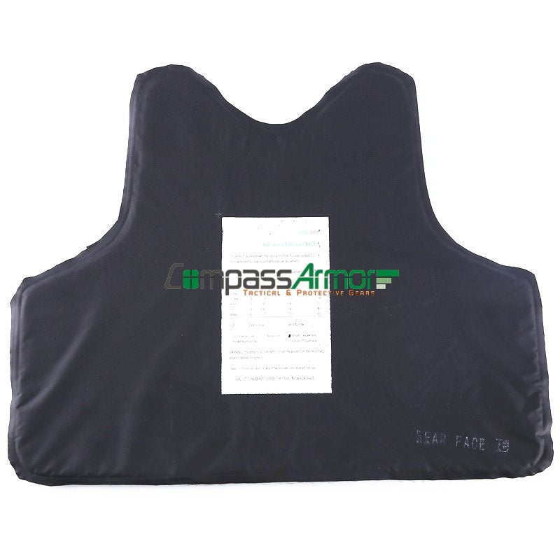 LIGHT-WEIGHT CONCEALED BULLETPROOF VEST with 10"x12" Plate-Pouch BPV-S04