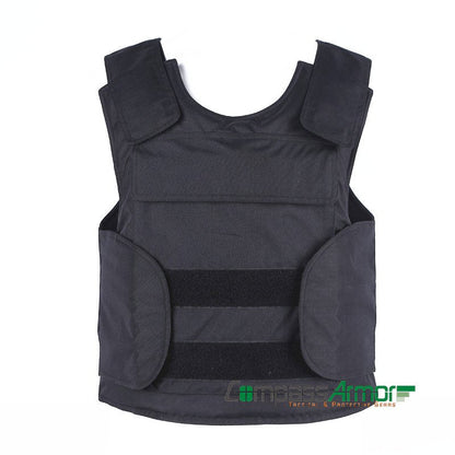 LIGHT-WEIGHT CONCEALED BULLETPROOF VEST with 10"x12" Plate-Pouch BPV-S04