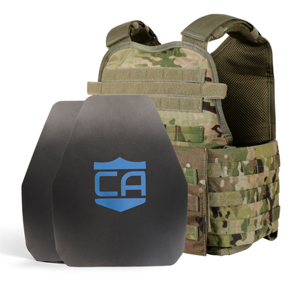 Caliber Armor AR550 Level III+ Body Armor and Condor MOPC Package