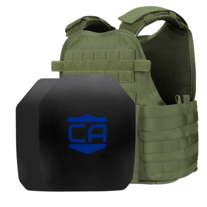 Caliber Armor AR550 Level III+ Body Armor and Condor MOPC Package