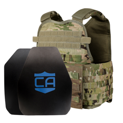 Caliber Armor AR550 Level III+ Body Armor and Condor MOPC Package