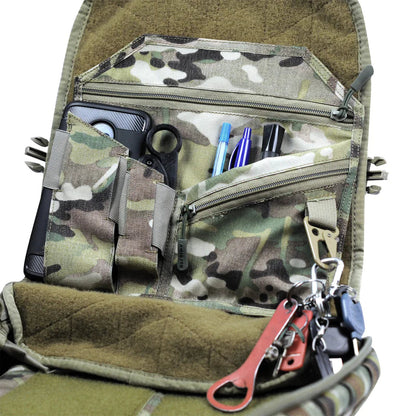 Agilite HOOK-BACKED EDC ORGANIZER PANEL pouch Camo Multicam - Tactical Gear