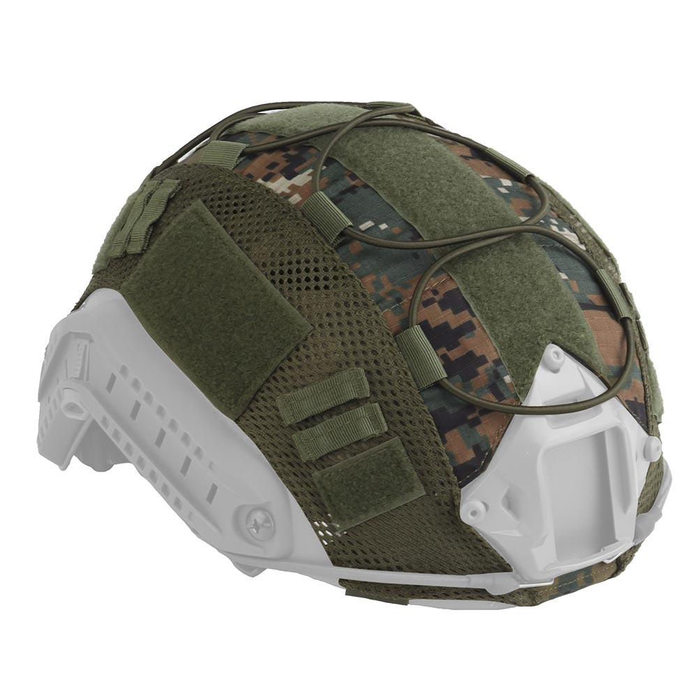 Helmet Cover With Elastic Cord