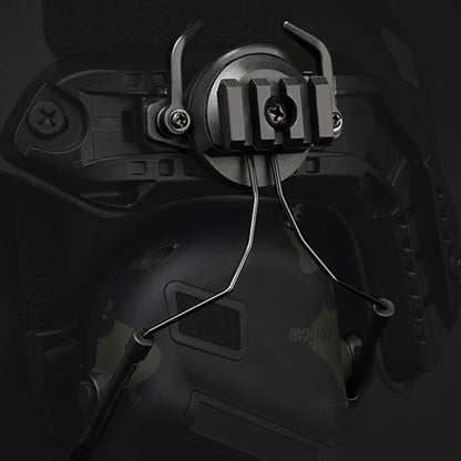 Ox Horn Headset Bracket (Fully Adapt 19 ~ 21mm Helmet Rail)