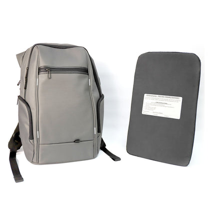 (Gray) NIJ IIIA Bulletproof Backpack 1.6KG