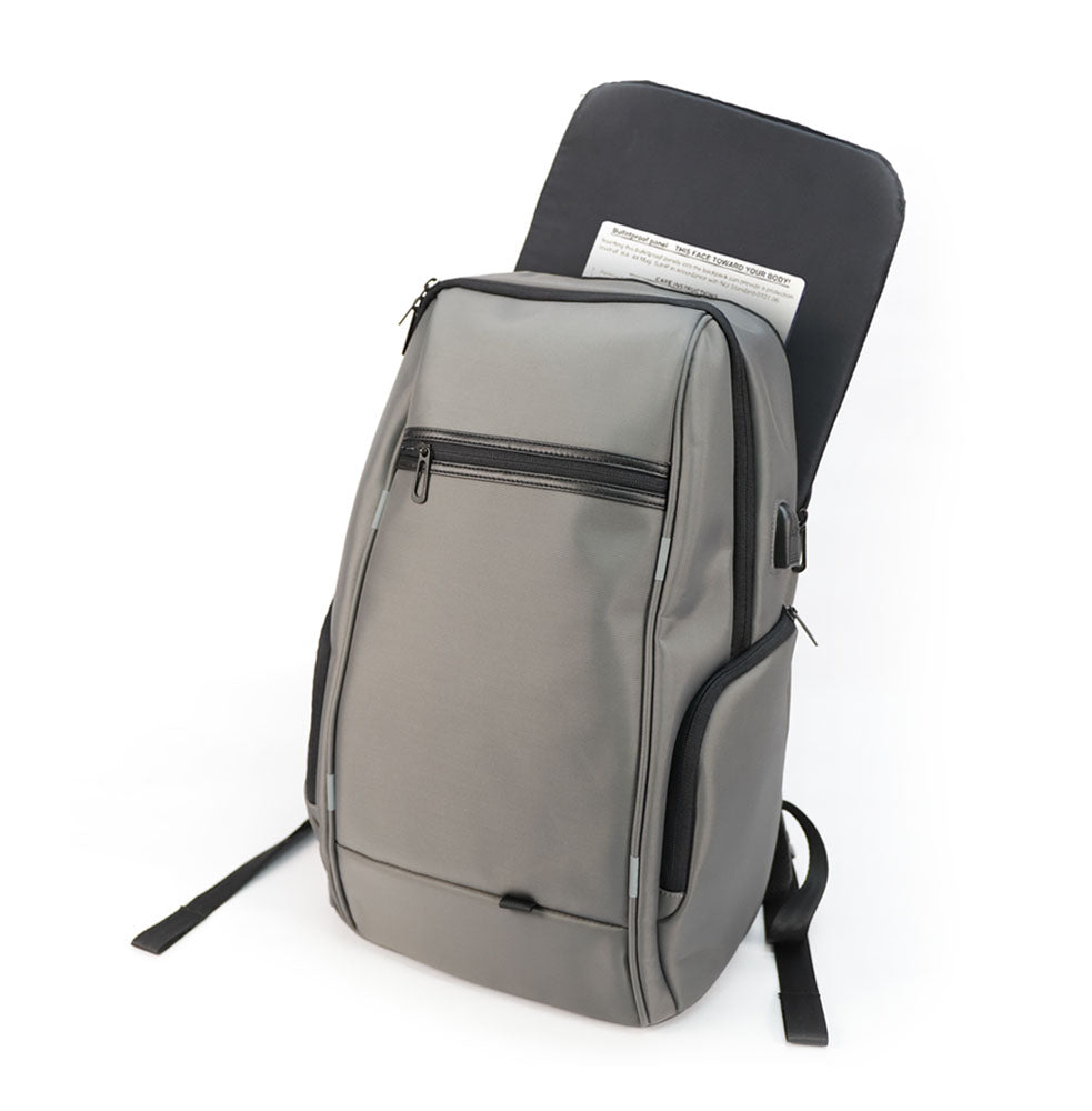 (Gray) NIJ IIIA Bulletproof Backpack 1.6KG