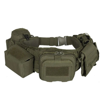 Molle Tactical Waist Pack Outdoor Combination Belt Kit