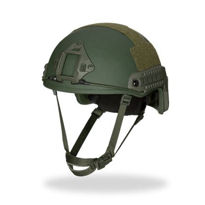 Ballisticarmorcopro.com High Cut III-A Balistic Helmet w/ Side Rails & NVG