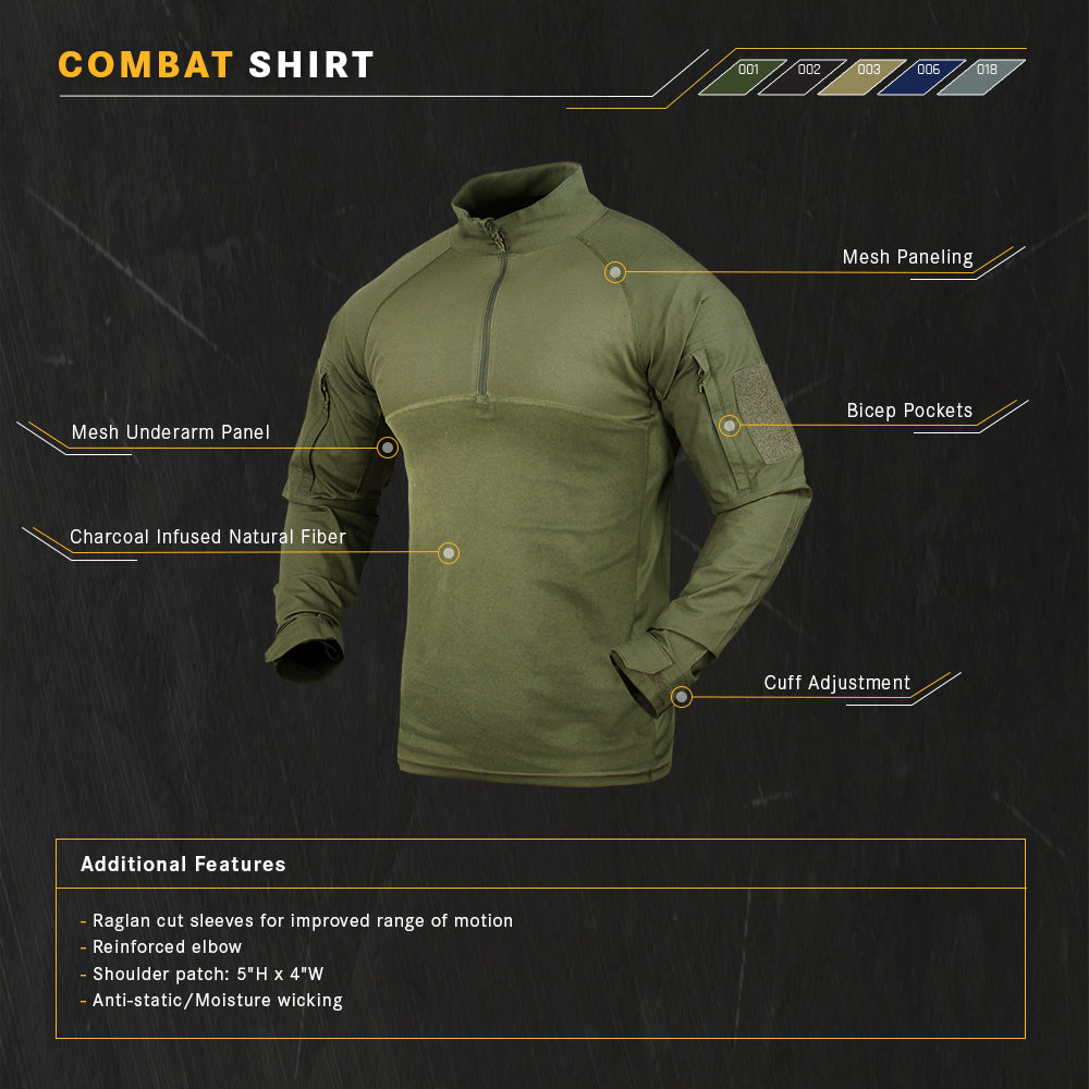 Long Sleeve Combat Shirt - Scorpion OCP