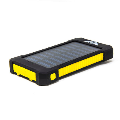 10,000mAH Waterproof / Shockproof Solar Dual-USB Charger and LED Light Stealth Angel Survival