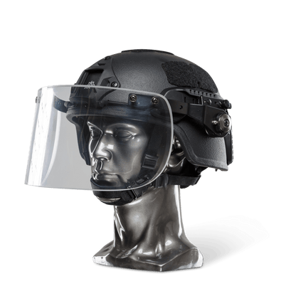 Ballistic Helmet with Bulletproof Visor | NIJ Level IIIA+