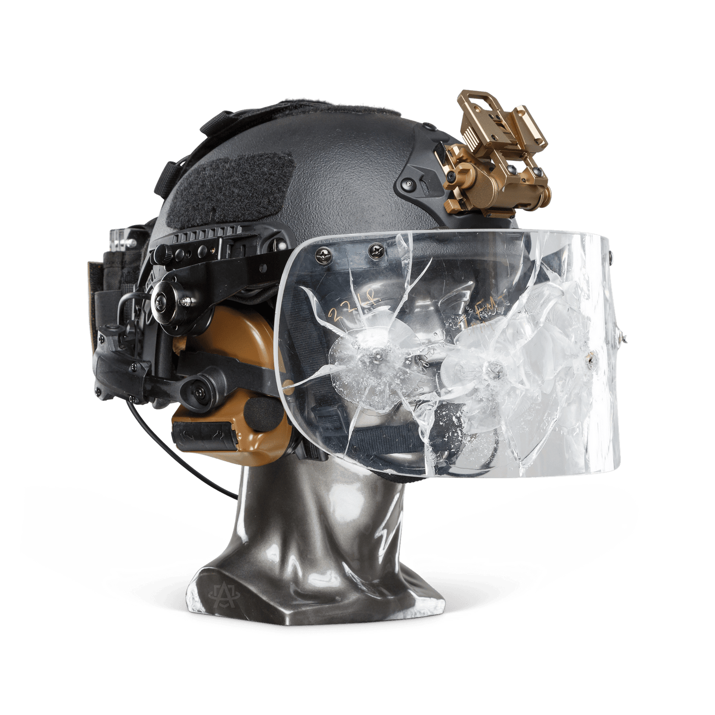 Ballistic Helmet with Bulletproof Visor | NIJ Level IIIA+