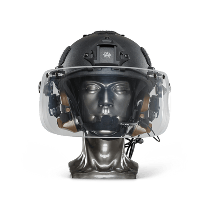 Ballistic Helmet with Bulletproof Visor | NIJ Level IIIA+