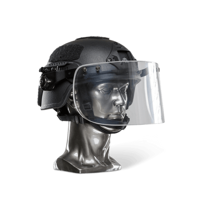 Ballistic Helmet with Bulletproof Visor | NIJ Level IIIA+