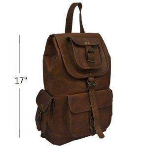 Bulletproof NIJ IIIA Leather Backpack