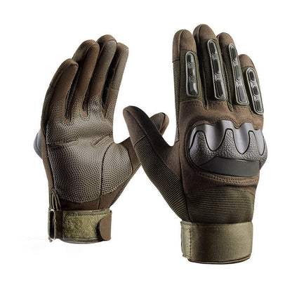 221B Tactical Commander Glove - Hard Knuckle Protection - Full Dexterity - Level 5 Cut Resistant