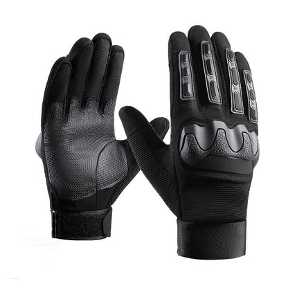 221B Tactical Commander Glove - Hard Knuckle Protection - Full Dexterity - Level 5 Cut Resistant