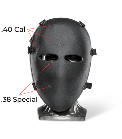 Atomic Defense Full Face Bulletproof Mask Level IIIA+